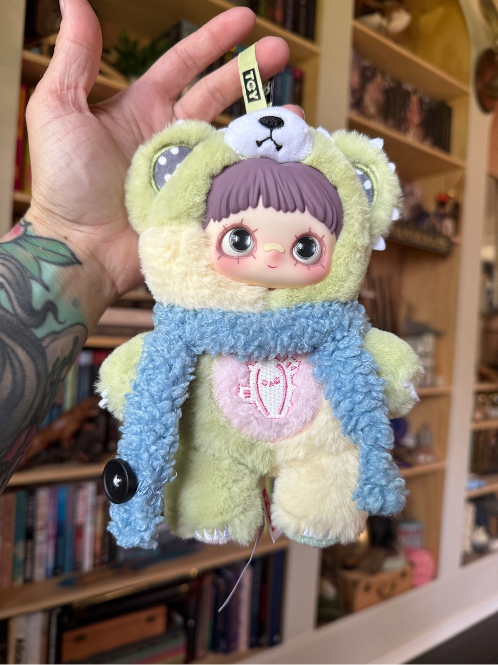 NIB Maymei symbiote neverland green koala hanging plush